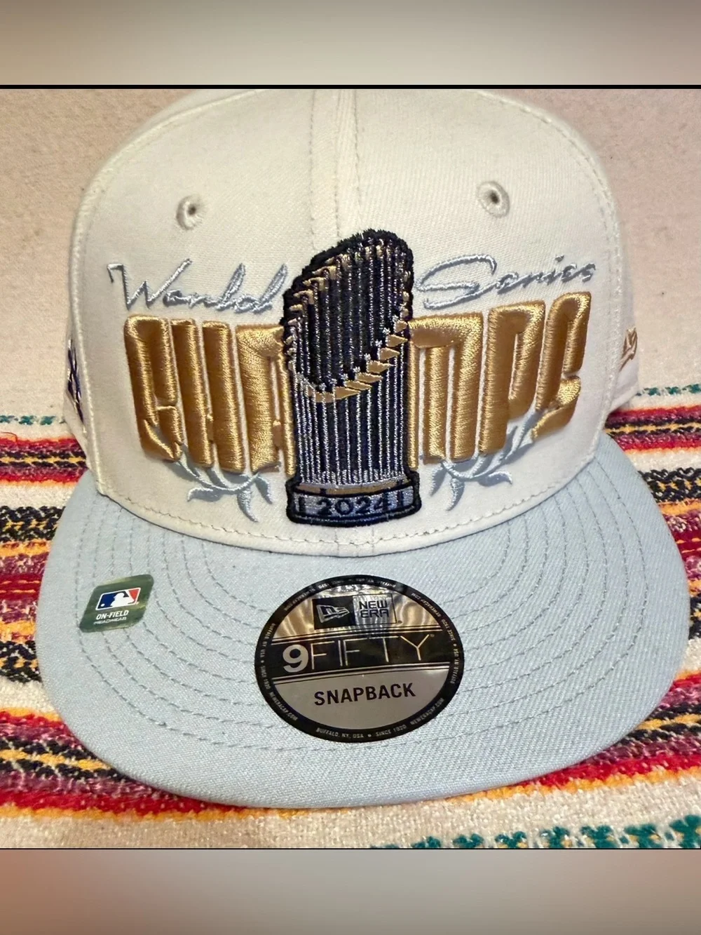 Los Angeles Dodgers 2024 World Series Champions Parade 9Fifty SnapBack Hat NEW